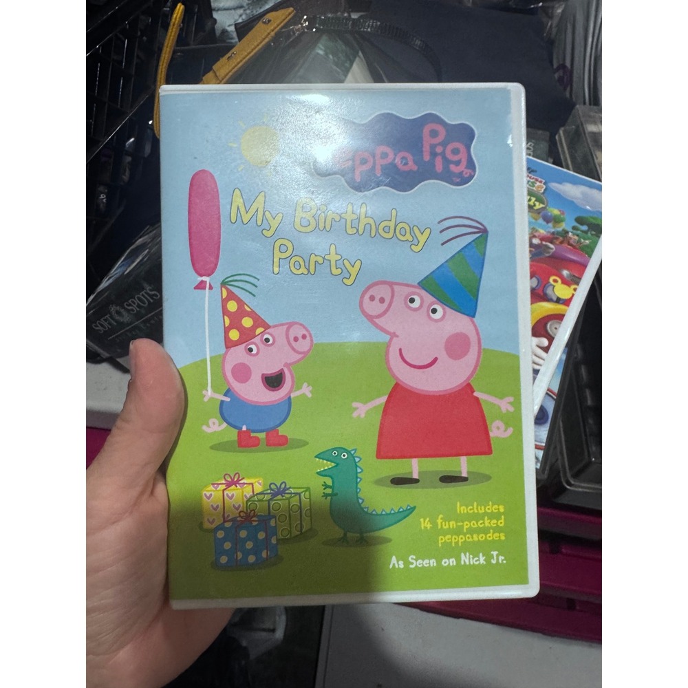 Peppa Pig My Birthday Party DVD 14 Peppasodes Nick Jr Kids Animation